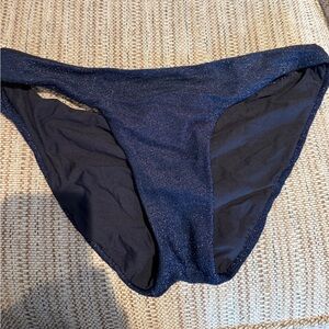 Sparkly Navy Bikini Bottom PQ swim